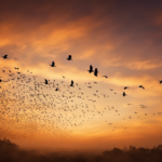 Significado espiritual de bando de pássaros: Reuniões aéreas anunciando mudança
