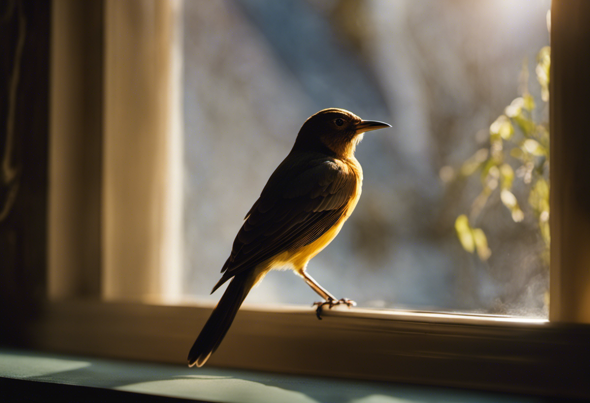 significado espiritual de um passaro bicando a janela mensageiros aviarios do destino 930