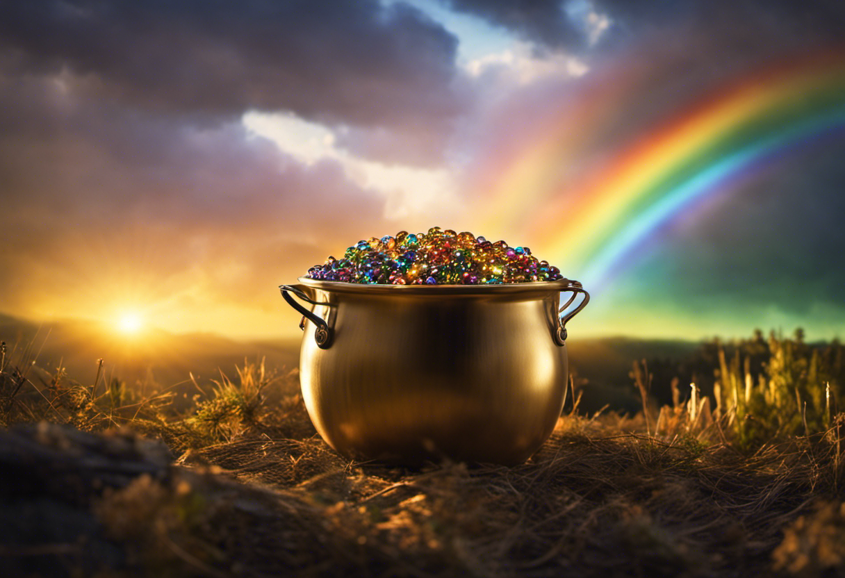 significado espiritual do pote de ouro mitos e riquezas do arco iris 315