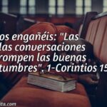 1 Coríntios 15:33-35: O Impacto das Conversas na Fé