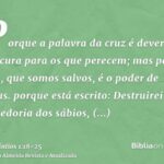 A Sabedoria de Deus Vs a Loucura Humana em 1 Coríntios 1:18-25