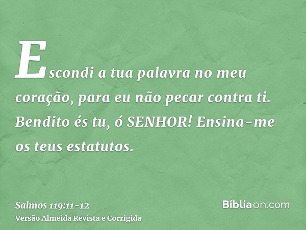 como armazenar a palavra de deus em seu corao com o salmo 119