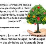 Como podemos florescer na fé como uma árvore plantada junto às águas?