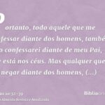 Confessar Cristo diante dos homens: Reflexões a partir de Mateus 10:32-39