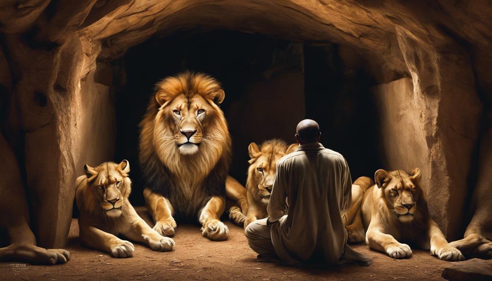 courage in the lion s den