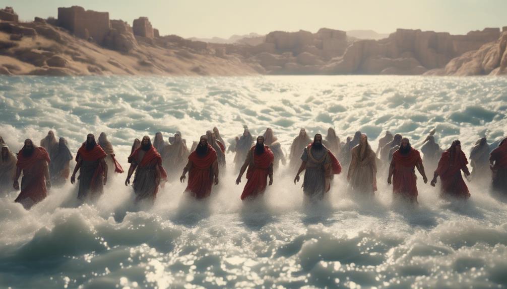 crossing the red sea